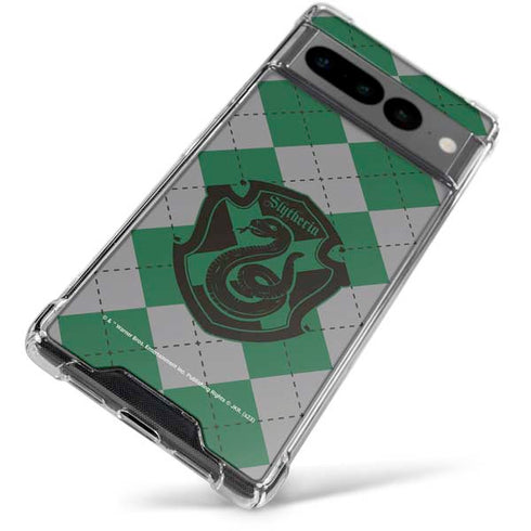 Wizarding World Harry Potter Slytherin Crest Google Pixel 7 Pro Clear Case